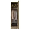 Armadio Topeshop SD-50 SON KPL 5 ripiani 1 anta rovere