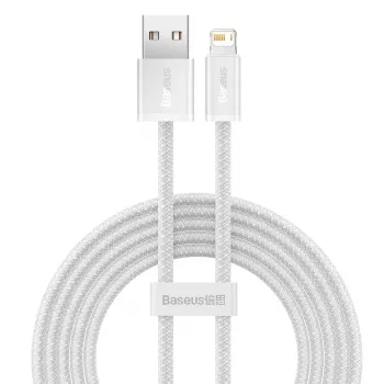Cavo Baseus Dynamic USB a Lightning, 2,4A, 2m (bianco)
