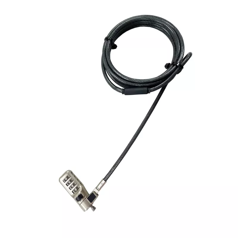 Cavo di sicurezza DICOTA D31933 antracite 2m lucchetto a combinazione