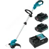Tagliabordi Makita UR100DWAE con batteria e caricabatterie