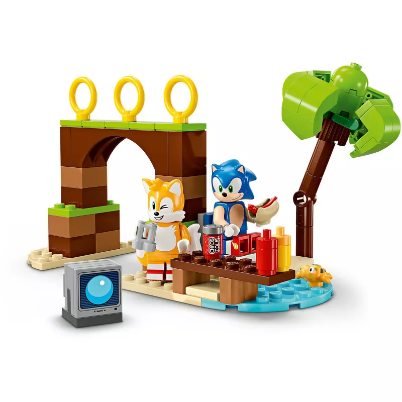 LEGO Sonic the Hedgehog La barca avventurosa di Tails set giocattolo 76997