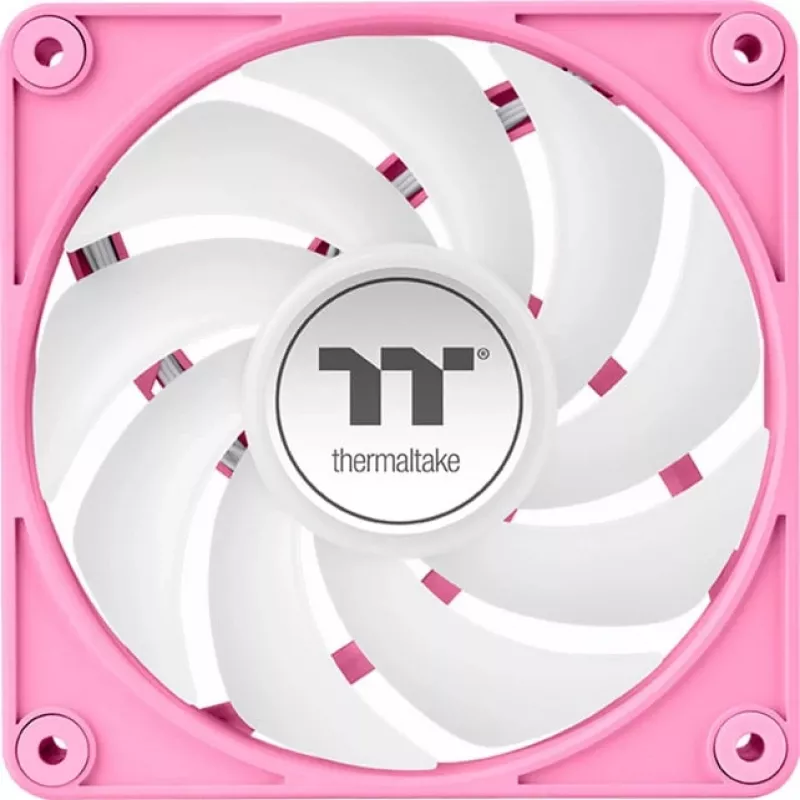 Ventole per case Thermaltake CT120 EX ARGB 120mm rosa confezione da 3