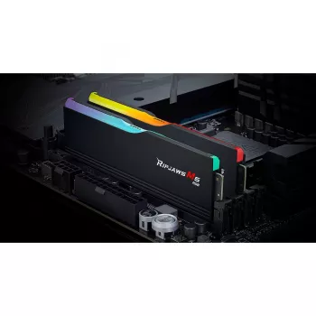 DIMM 64 GB DDR5-6400 (2x 32 GB) Dual-Kit, memoria RAM nero, F5-6400J3239G32GX2-RM5RK, Ripjaws M5 RGB, INTEL XMP