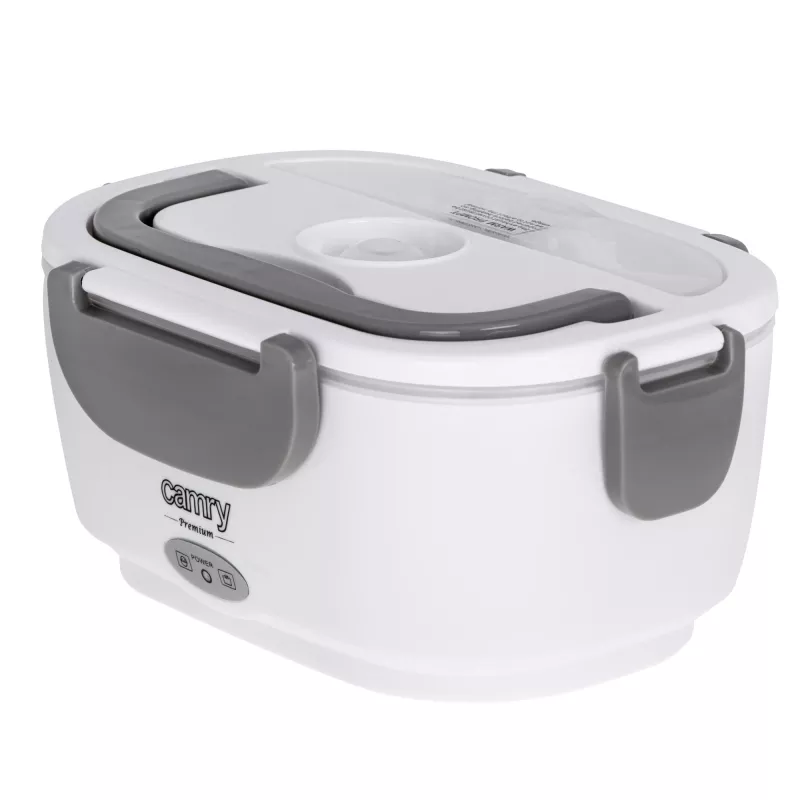 Camry | Portapranzo elettrico DC12V e AC230V | CR 4483 | Capacità 1,1 L | Materiale plastica | bianco/grigio