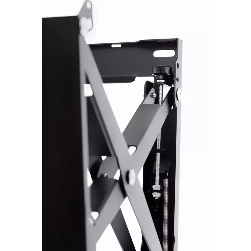 Supporto a parete EDBAK | VWPOP40 supporto video wall pop-out con sgancio rapido | 19-43 pollici | Portata massima 25 kg | nero