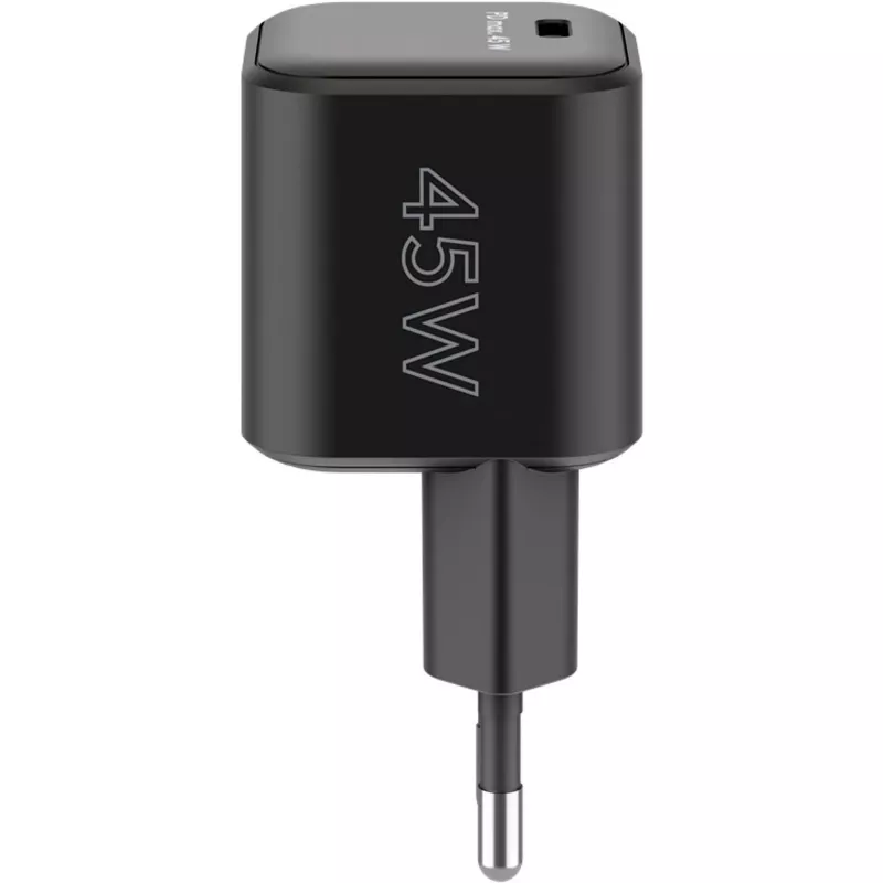 Caricabatterie Goobay 65331 caricabatterie rapido AC per interni nero USB Type-C