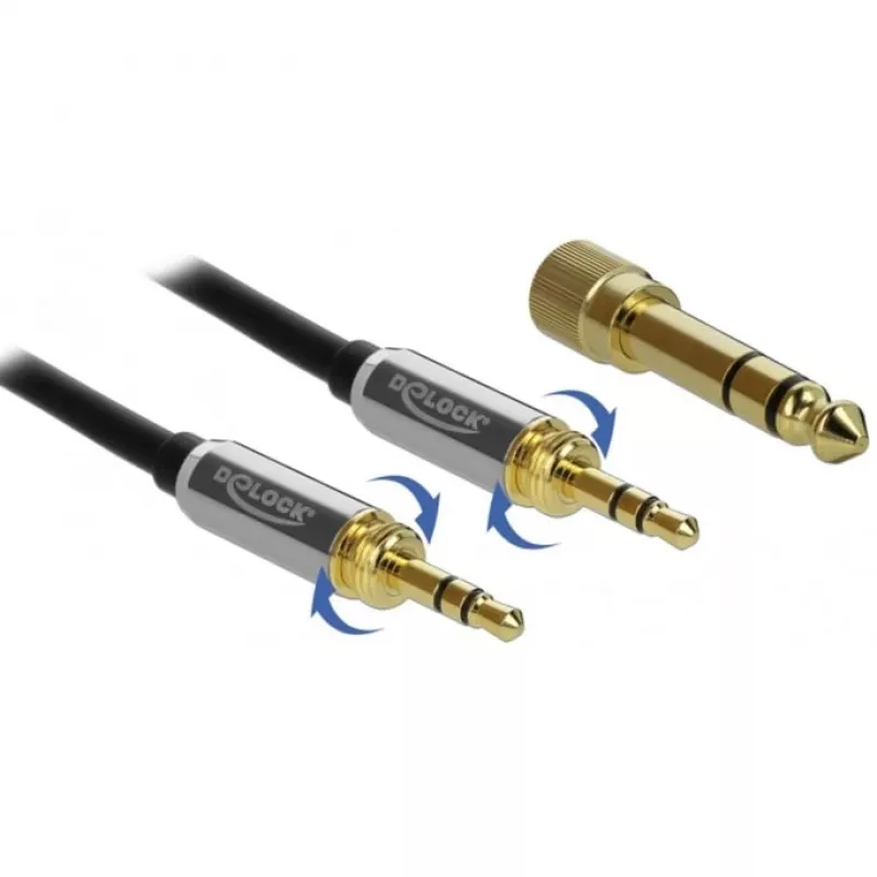 Cavo audio 3 m DeLOCK 85787