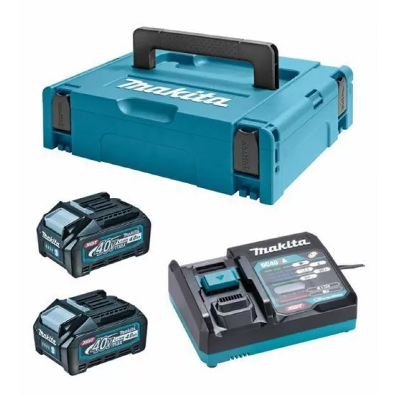 Set batteria e caricabatterie Makita XGT