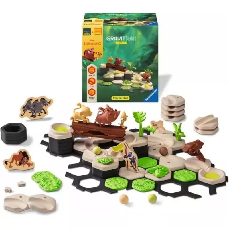 GraviTrax Junior Starter-Set Il re leone, ferrovia