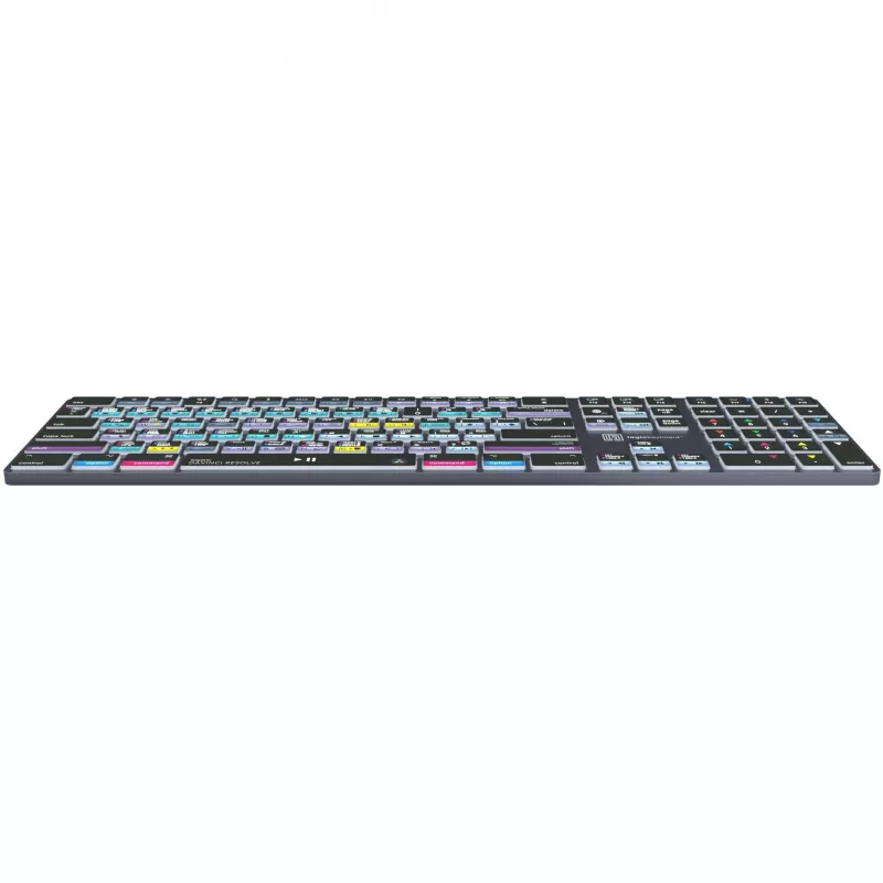Logickeyboard DaVinci Resolve 18 Titan LKB-RESB-TM-UK tastiera per Mac, layout UK