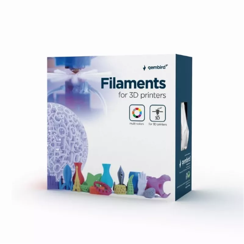 Materiale per stampa 3D Gembird 3DP-PLA1.75-02-CARBON