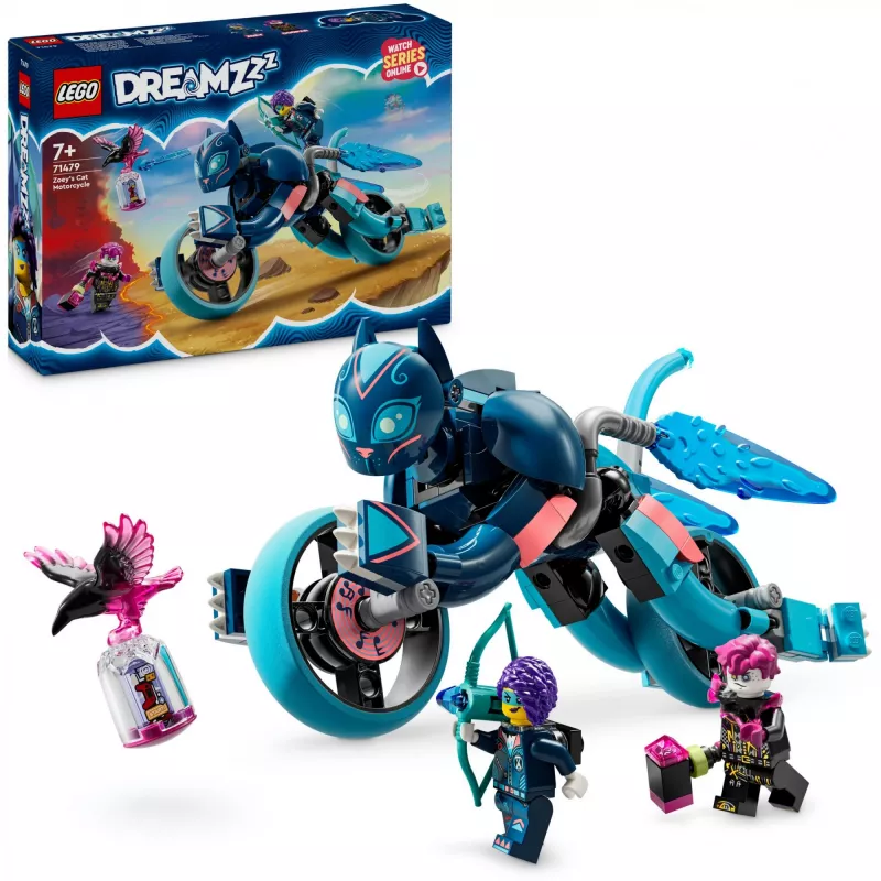 LEGO DREAMZzz Moto gatto di Zoey giocattolo da costruzione 71479
