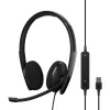 Cuffia con microfono EPOS | SENNHEISER ADAPT 160T USB II con filo ufficio/call center USB Type-A nero