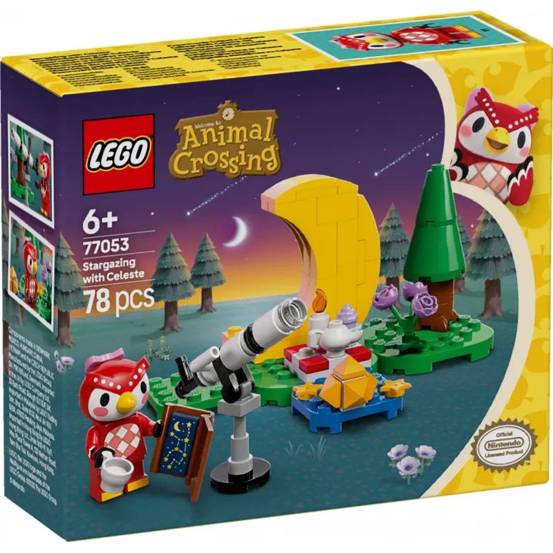 LEGO Animal Crossing Osservazione delle stelle con Eufemia Set 77053