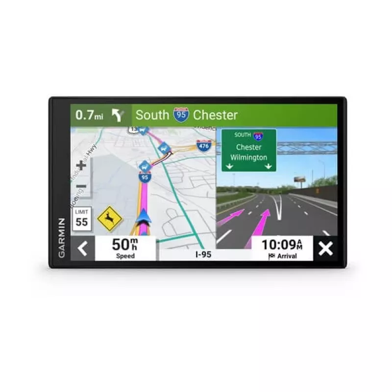 Navigatore per auto Garmin DriveSmart 76, fisso, touchscreen TFT 17,8 cm (7"), 239,6 g, nero (EU MT-D)