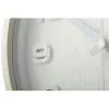 NeXtime orologio da parete 5192wi Wood Wood Small 22x20 cm, bianco