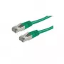 ROLINE cavo patch S/FTP Cat.5e, verde, 0,5m (21.15.0383)