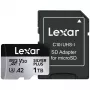Memoria flash Lexar 1TB UHS-I MicroSDXC SILVER PLUS