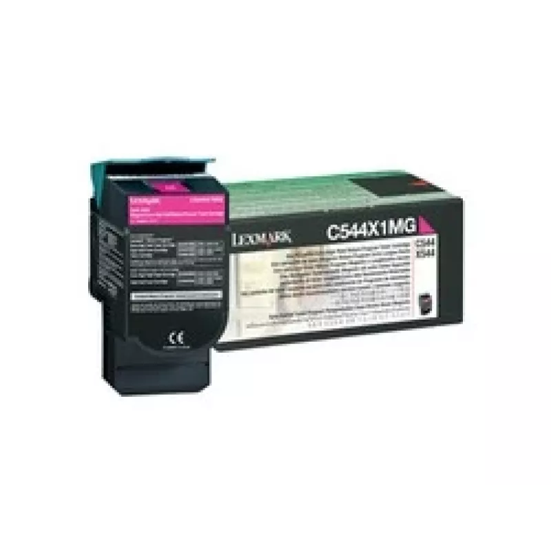 Lexmark C544X1MG cartuccia toner per C544/C546/X544/X546/X548, magenta, 4000 pagine
