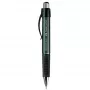 Penna a sfera retrattile con clip Faber-Castell 14079 nero verde blu