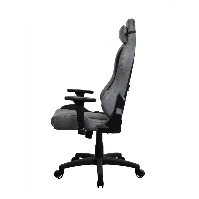 Sedia gaming Arozzi Torretta SuperSoft antracite – design ergonomico, braccioli regolabili, schienale reclinabile