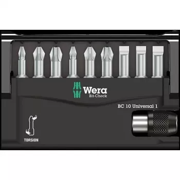 Set di punte per cacciavite Wera 05056161001 9 pezzi