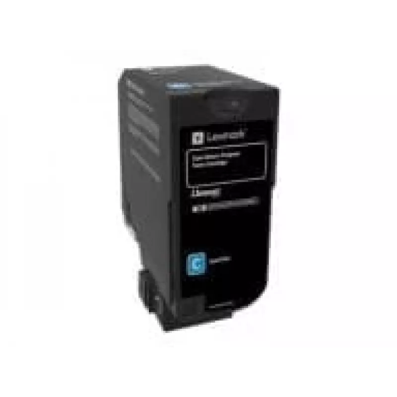 Lexmark 74C20C0 Cartuccia toner 1 pz. Originale Ciano