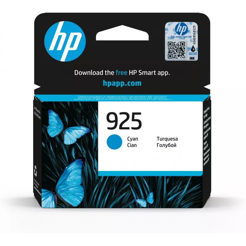Cartuccia HP 925 ciano 400 pagine