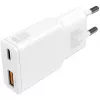 Caricabatterie 4smarts PDPlug Duos sottile smartphone tablet bianco AC ricarica rapida