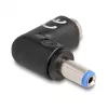DeLOCK 80794 connettore per cavi DC 5,5 x 2,1 nero connettore maschio/femmina