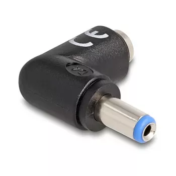DeLOCK 80794 connettore per cavi DC 5,5 x 2,1 nero connettore maschio/femmina
