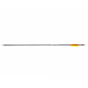 Set di frecce POE LANG D-055-B3 — frecce in fibra di vetro, 28 pollici (710 mm), nere, set da 5