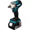 Avvitatore a impulsi Makita DTW300RTJ 3200 giri/min, 18V, 2 batterie