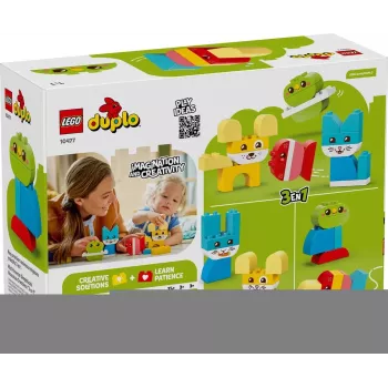 LEGO DUPLO 10477 3-in-1 Animaletti creativi
