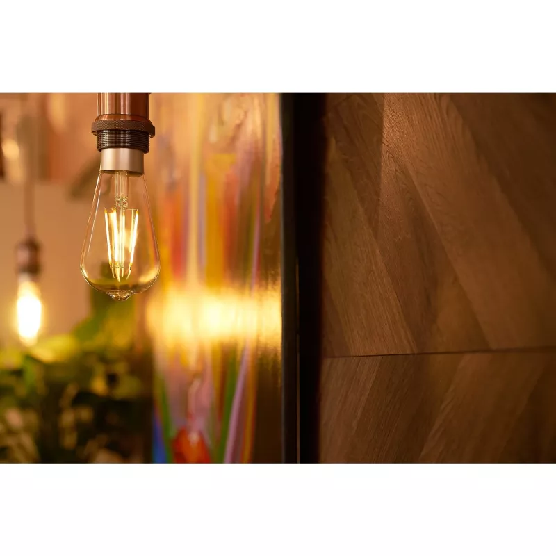 Lampadina smart Shelly Vintage ST64 Wi-Fi trasparente 230 V