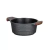 Pentola Resto Kitchenware Capella 2,6 L rotonda nero legno
