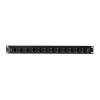 Patch panel Lanberg FOP1-12SD-LQB 1U acciaio nero montaggio a rack