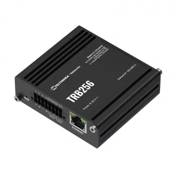 Router LTE M1/NB-IoT | TRB256 | 10/100 Mbit/s | Ethernet LAN (RJ-45) 1 porta | Supporto mesh No | MU-MiMO No | 4G