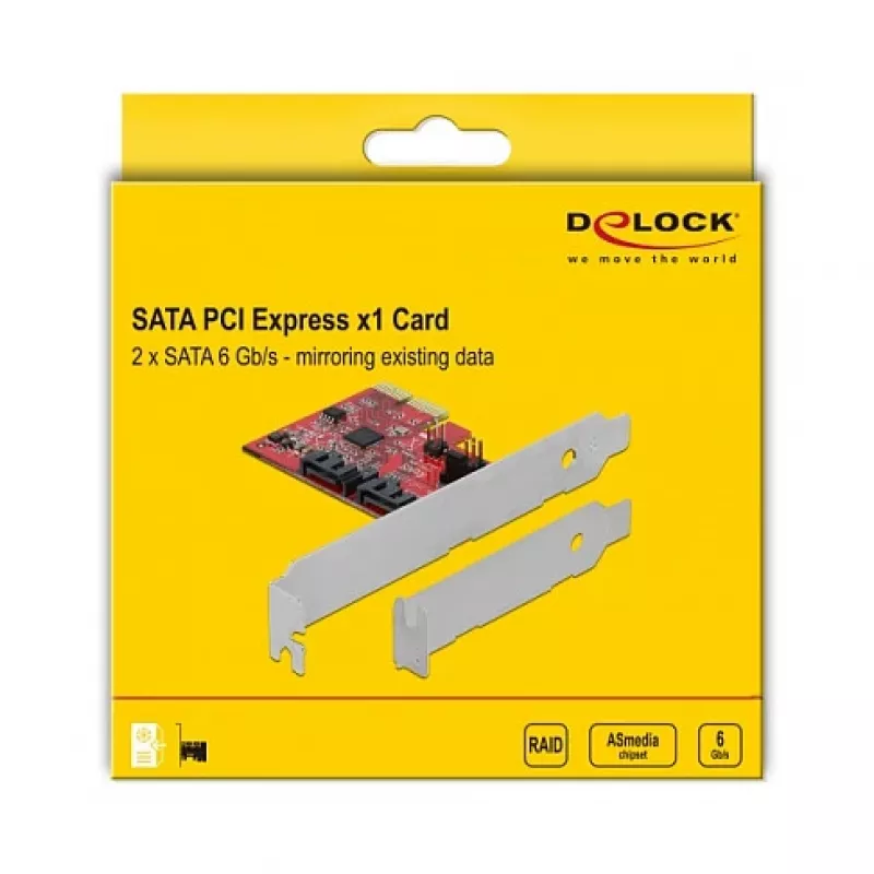 Scheda di interfaccia DeLOCK 90406 interna SATA