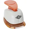 Fustellatrice a forma WEDO Heart Shape grigio arancione