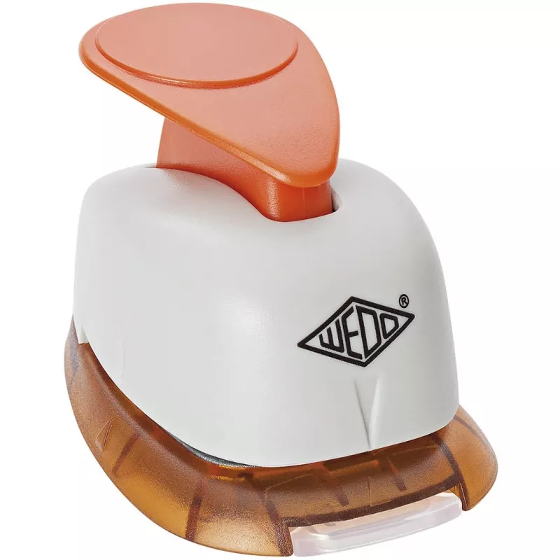 Fustellatrice a forma WEDO Heart Shape grigio arancione