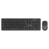 Tastiera e mouse Savio KB-03 per ufficio/casa USB QWERTY US inglese nero