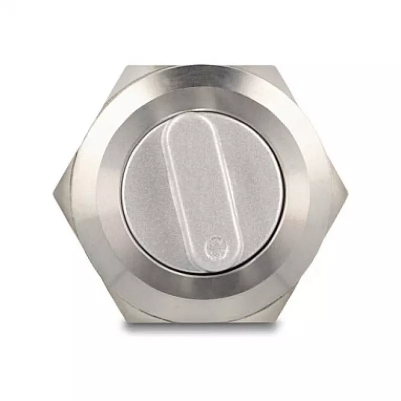 Interruttore rotativo DELOCK 22016 22 mm con 3 terminali a saldare