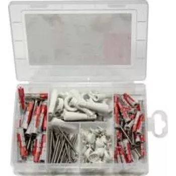 fischer 577062 easyDIY EasyHook Scatola assortimento tasselli 113 pezzi (577062)