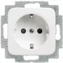 BUSCH JAEGER 2CKA002011A1888 - Tipo F - 2P+E - bianco - IP20 - 250 V - 16 A