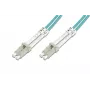 Cavo patch in fibra ottica multimodale OM3 LC/LC 15m Digitus