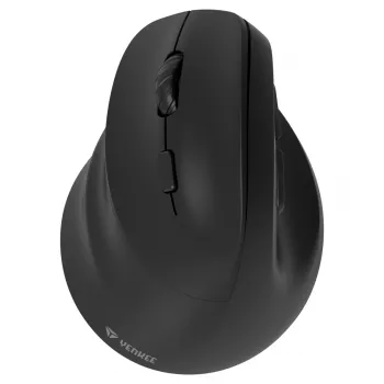 Mouse wireless ergonomico per mancini, batteria Dual WL+BT