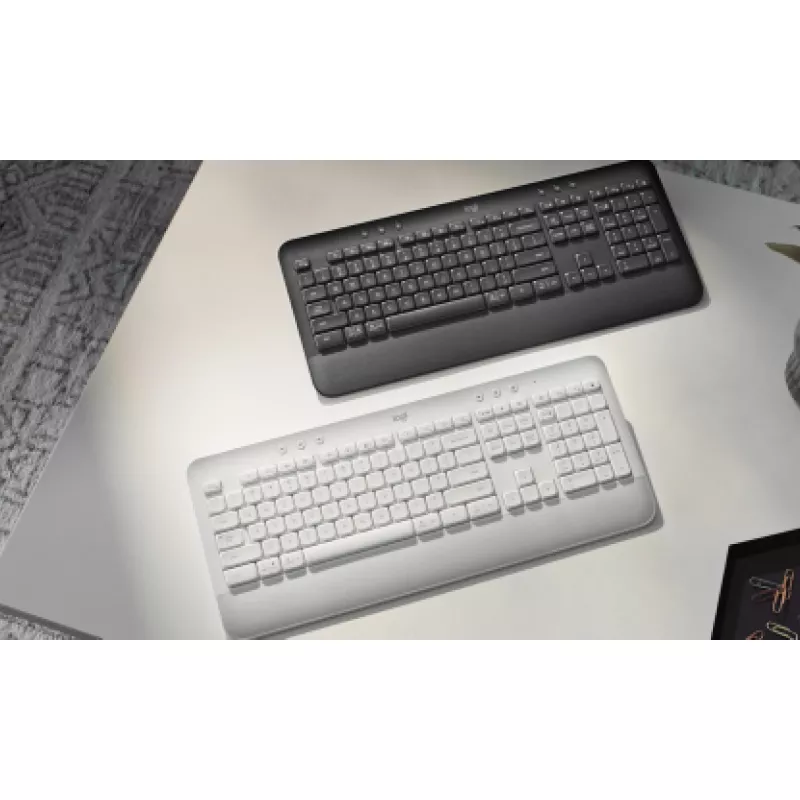 Logitech Signature K650 - tastiera - wireless - Bluetooth 5.1 - QWERTY - spagnolo - grafite (920-010917)