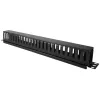 Organizer da parete per cavi Alantec PK008 1U nero metallo/plastica
