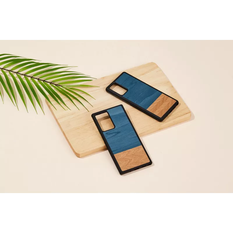 Custodia per cellulare man and wood Galaxy Note 20 Ultra Denim nero
